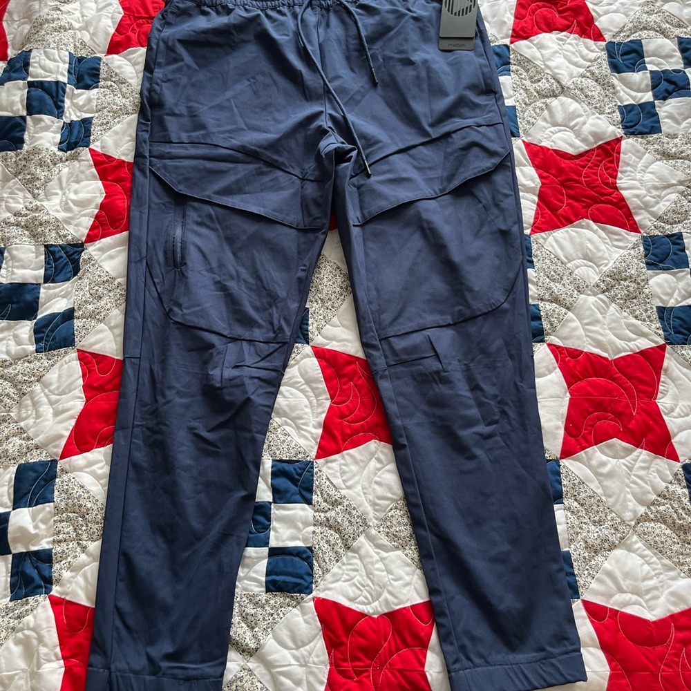 Men's Navy Cargo Pants
